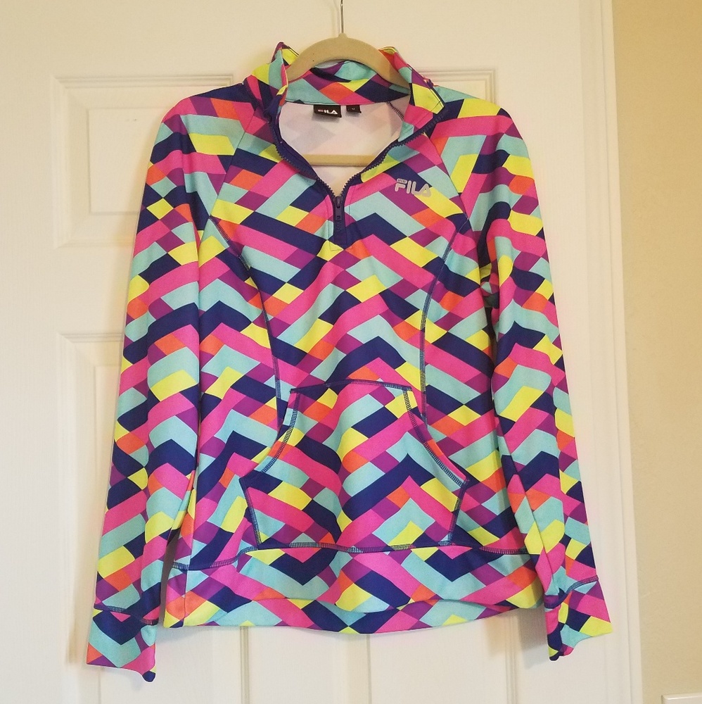 😎 Fila Colorful 1/4 Zip